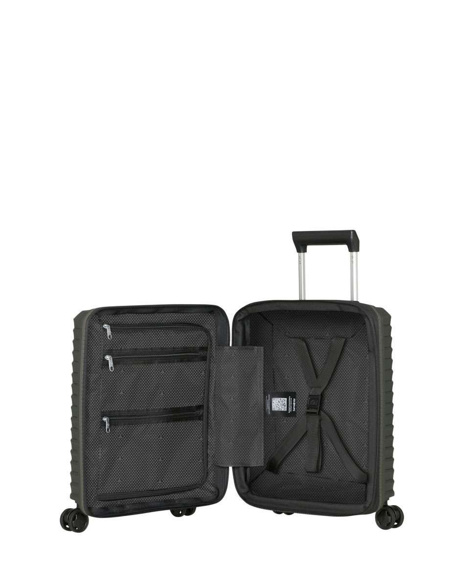 Mala de Cabine Upscape Underseater 45cm 4 Rodas Expansível Verde Tropa 28L Verde-2