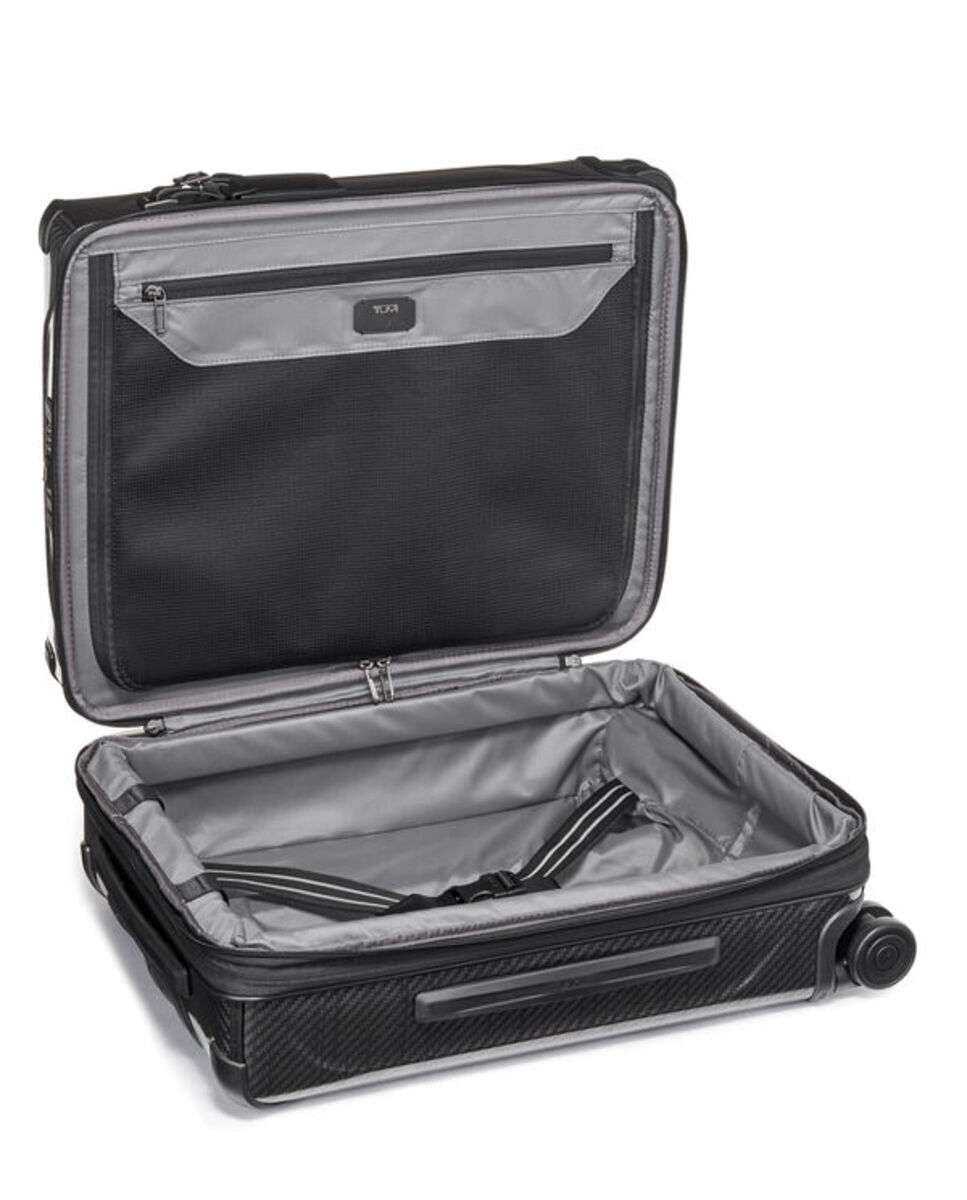 Mala de Cabine 55cm Continental Expansível Tegra Lite preto 42L Preto-2