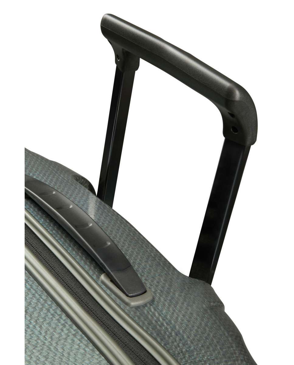 Mala de viagem média C-Lite 69cm 4 rodas verde metálico 68L Verde-3
