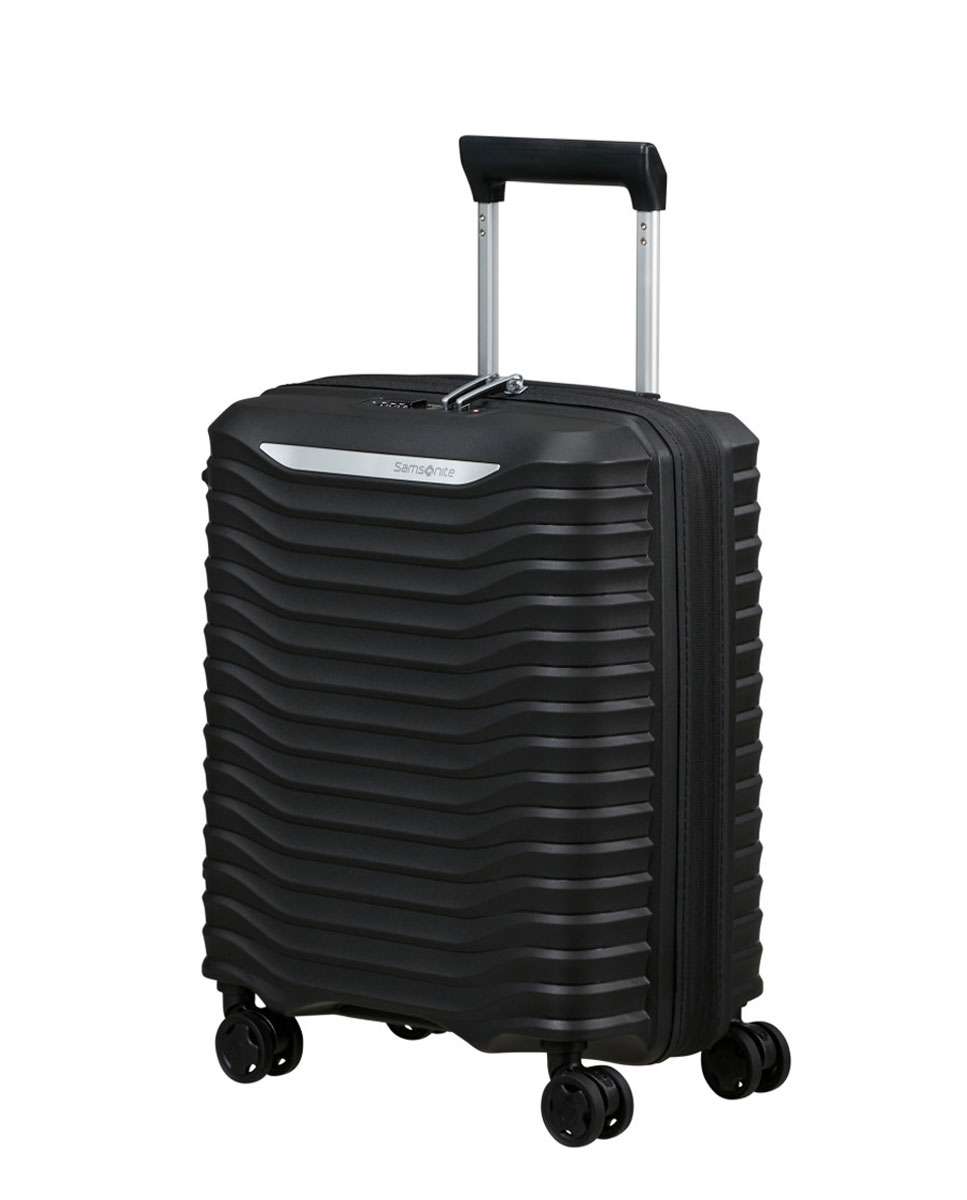 Mala de Cabine Upscape Underseater 45cm 4 Rodas Expansível Preto 28L Preto-1