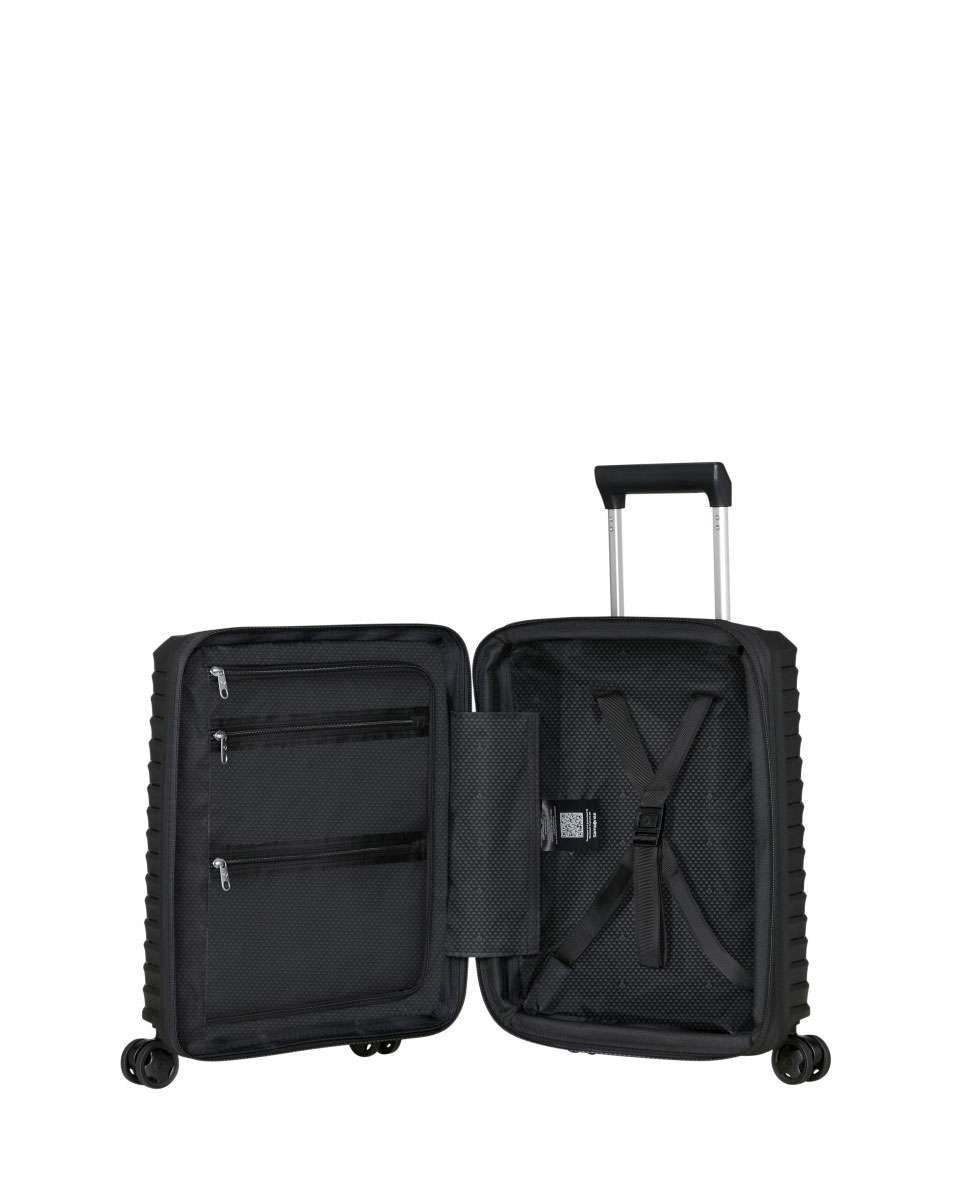 Mala de Cabine Upscape Underseater 45cm 4 Rodas Expansível Preto 28L Preto-2