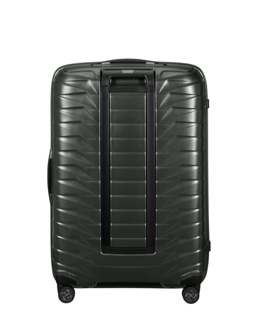 Mala de viagem grande Proxis 75cm 4 rodas verde mate 98L Verde-3