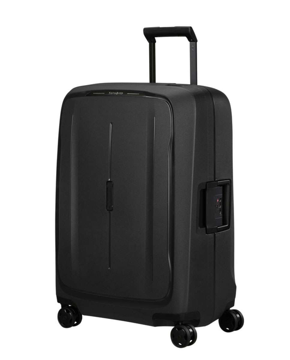 Mala de viagem média Essens 69cm 4 rodas grafite 88L Cinzento-1