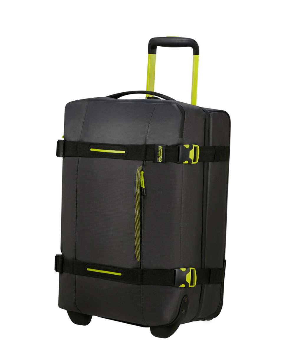 Imagem 0 de Trolley de cabine Urban Track 55cm com 2 rodas preto/lima 55L