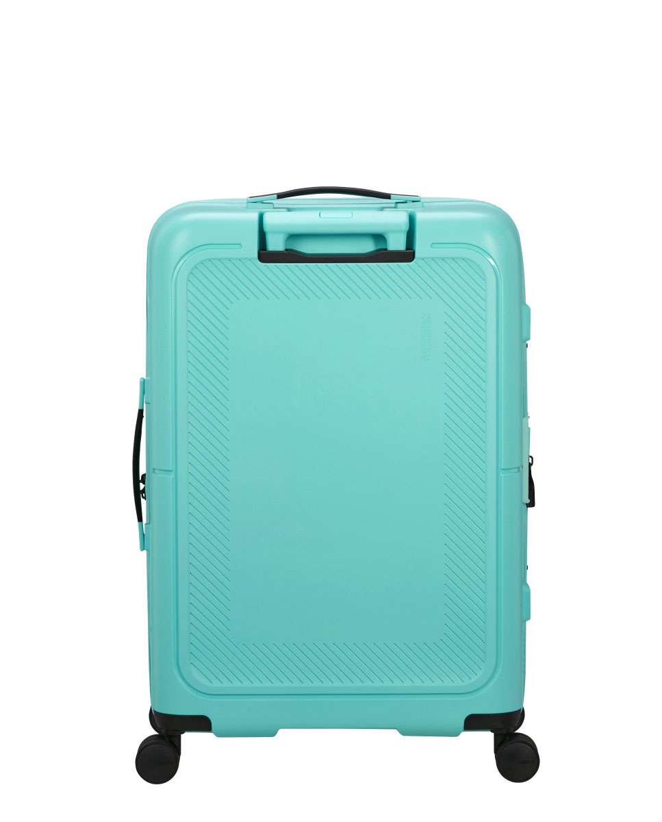 Mala de viagem grande Dashpop 77cm com 4 rodas expansível azul celeste 104L Azul-4