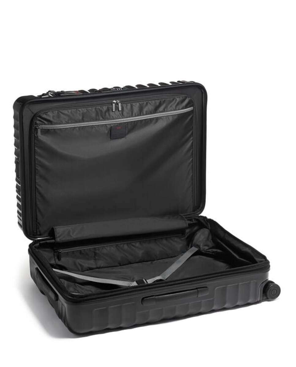 Mala para Viagens Longas 77cm Expansível Degree Policarbonato preto 99L Preto-2