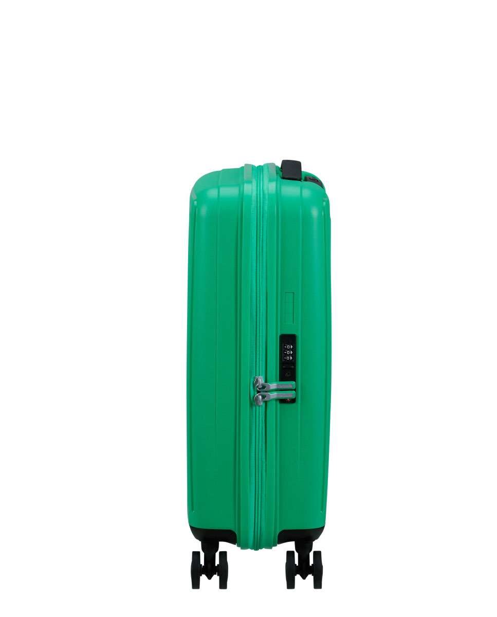 Mala de cabine Rejoy 55cm com 4 rodas verde 35L Verde-3