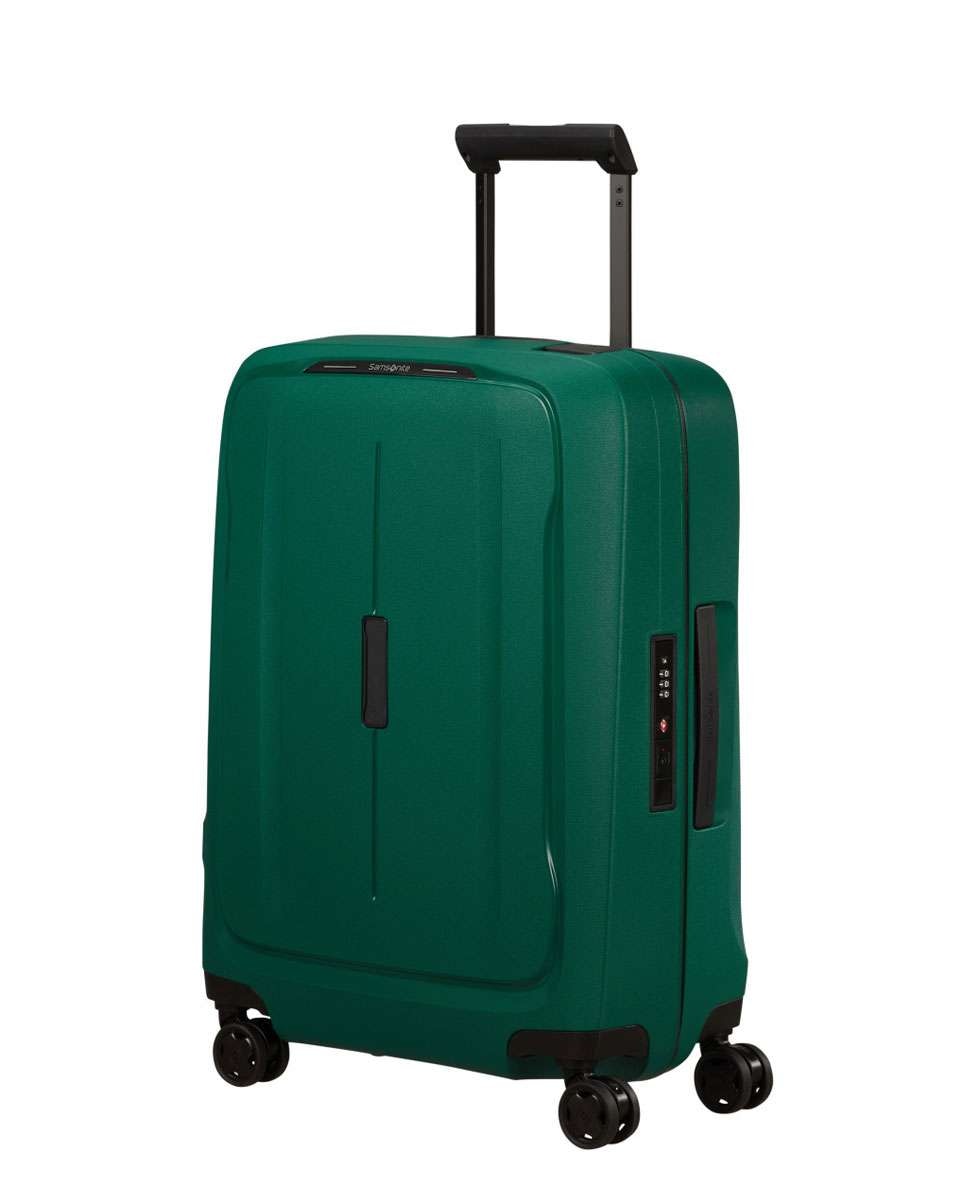 Mala de cabine Essens 55x20cm 4 rodas verde 39L Verde-1