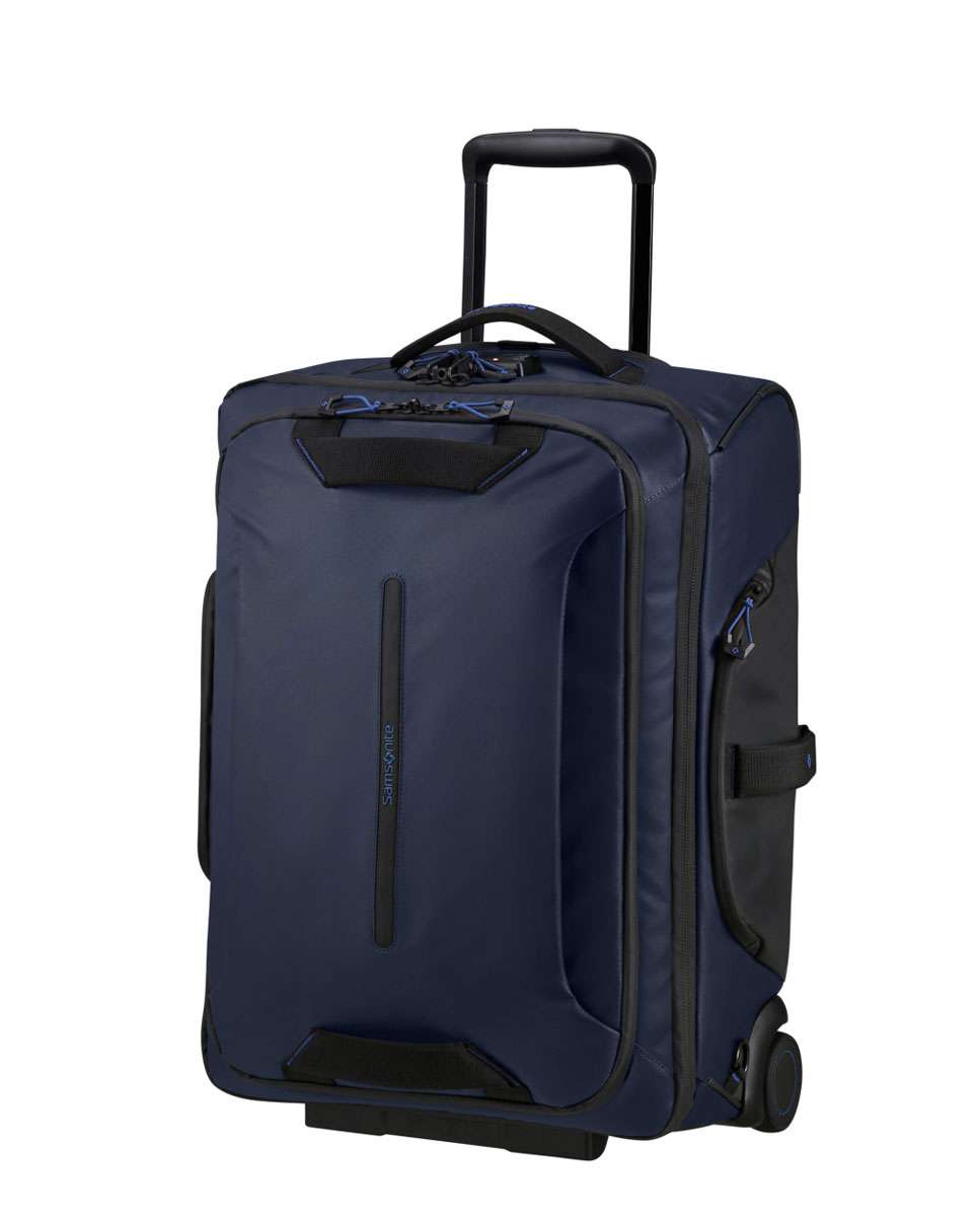 Mochila/Trolley de cabine Ecodiver 55cm com 2 rodas azul noite 51L Azul-1