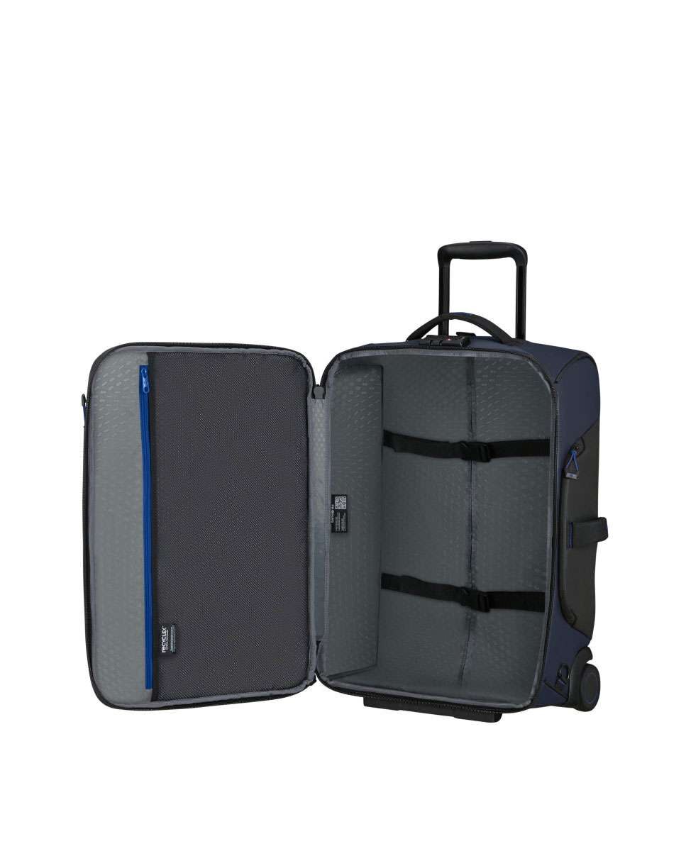 Mochila/Trolley de cabine Ecodiver 55cm com 2 rodas azul noite 51L Azul-2