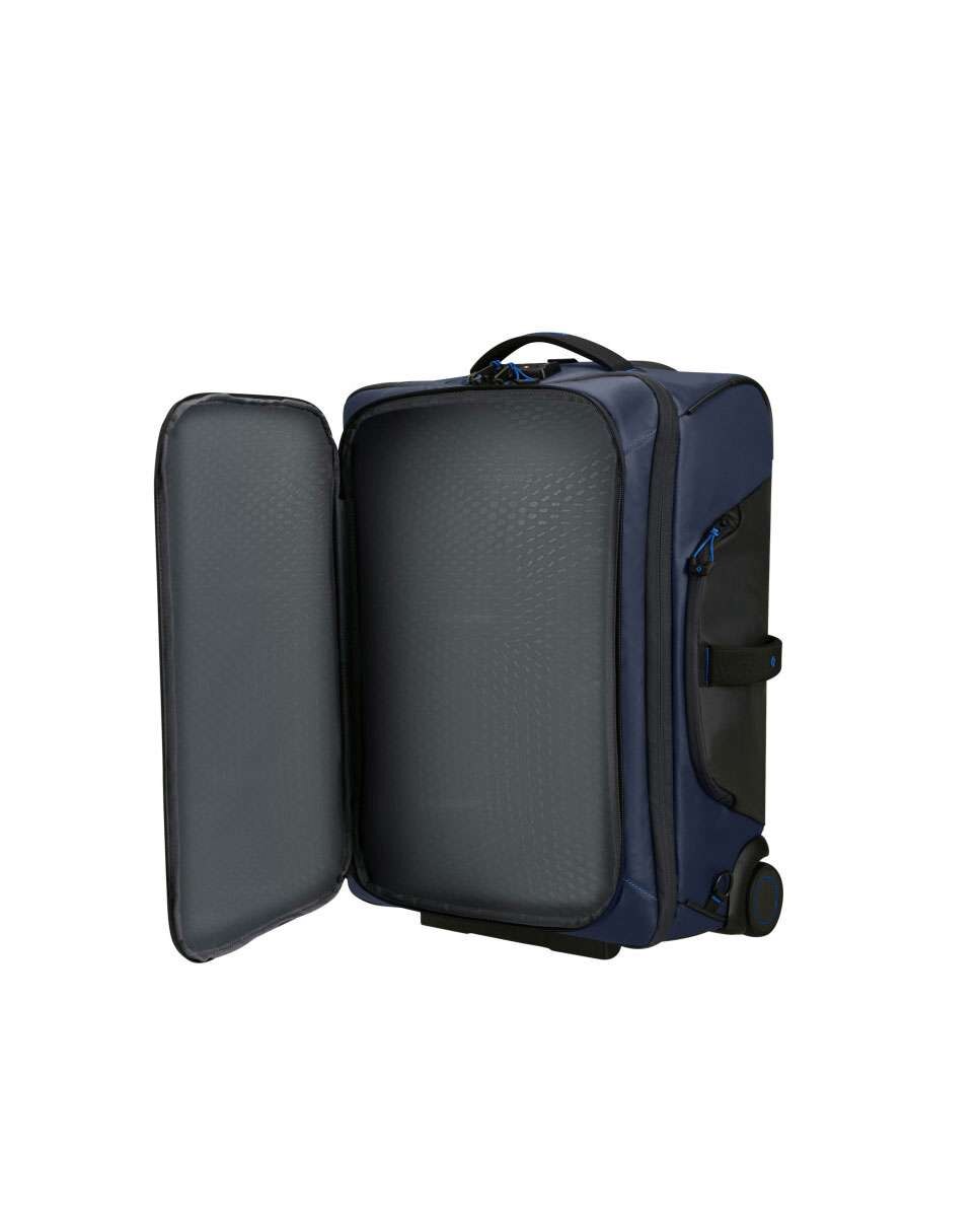 Mochila/Trolley de cabine Ecodiver 55cm com 2 rodas azul noite 51L Azul-3