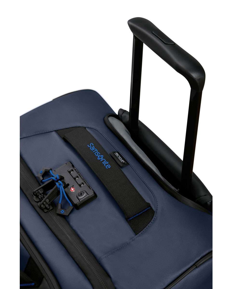 Mochila/Trolley de cabine Ecodiver 55cm com 2 rodas azul noite 51L Azul-4