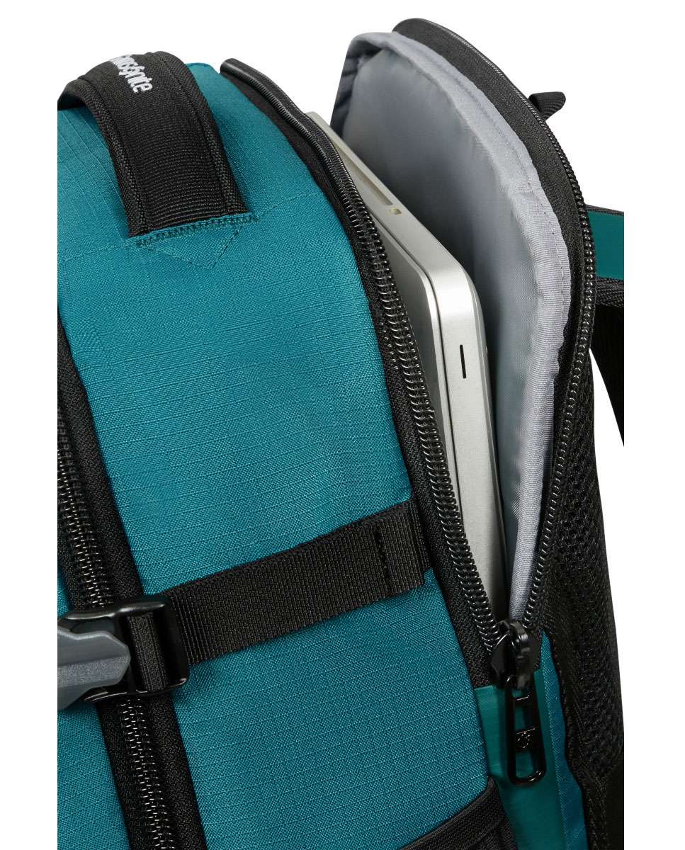 Mochila para Portátil Roadseeker 14" Azul-Petróleo 26L Azul-3