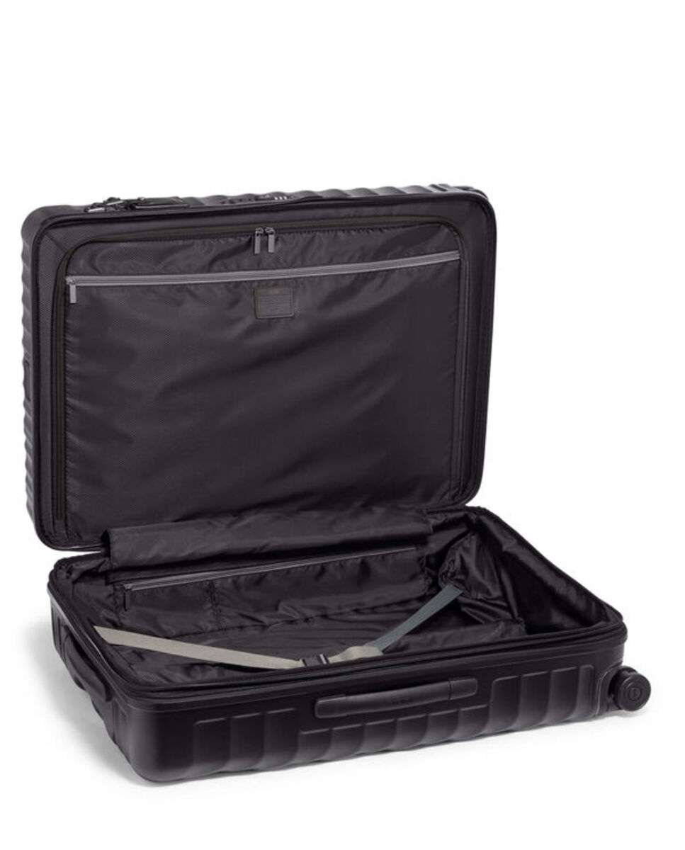 Mala para Viagens Longas 77cm Expansível Degree Policarbonato preto mate 99L Preto-2