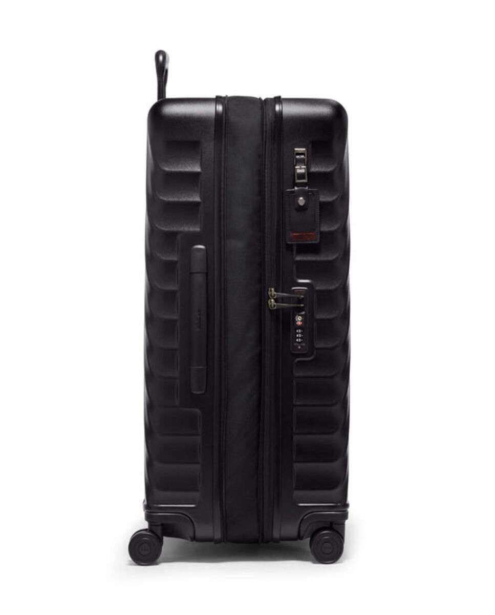 Mala para Viagens Longas 77cm Expansível Degree Policarbonato preto mate 99L Preto-4
