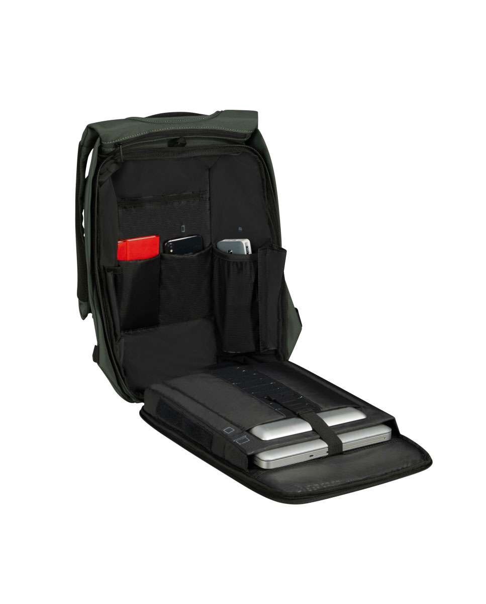 Mochila antirroubo para portátil Securipack 2.0 verde 15,6 Verde-2