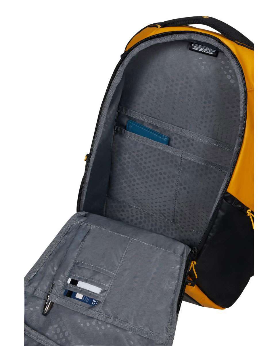 Mochila Ecodiver para portátil M com USB amarelo 15.6 Amarelo-2