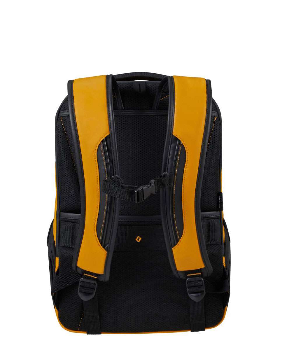 Mochila Ecodiver para portátil M com USB amarelo 15.6 Amarelo-4
