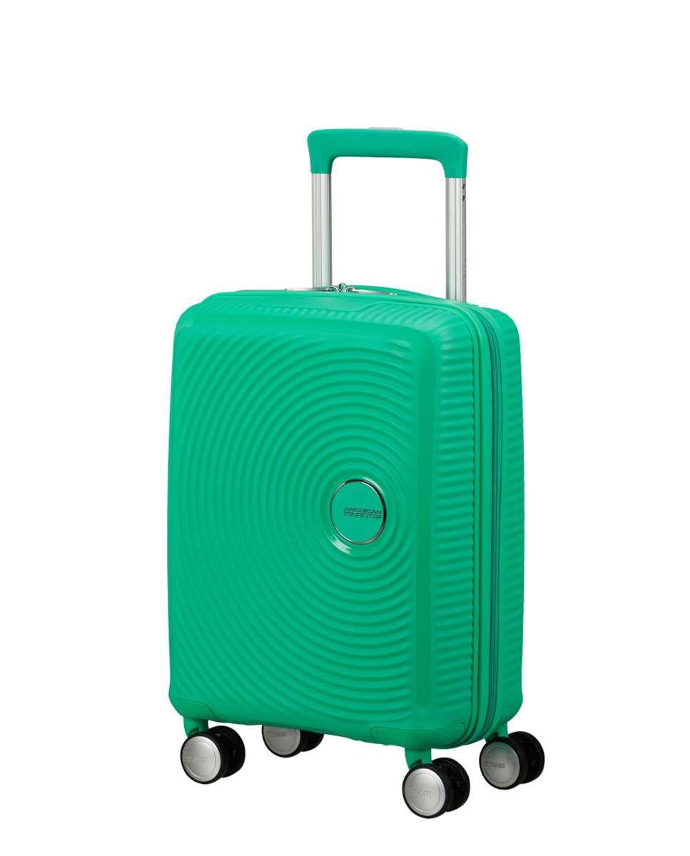Imagem 0 de Trolley de cabine mini Soundbox 47cm 4 rodas verde brilhante 22L