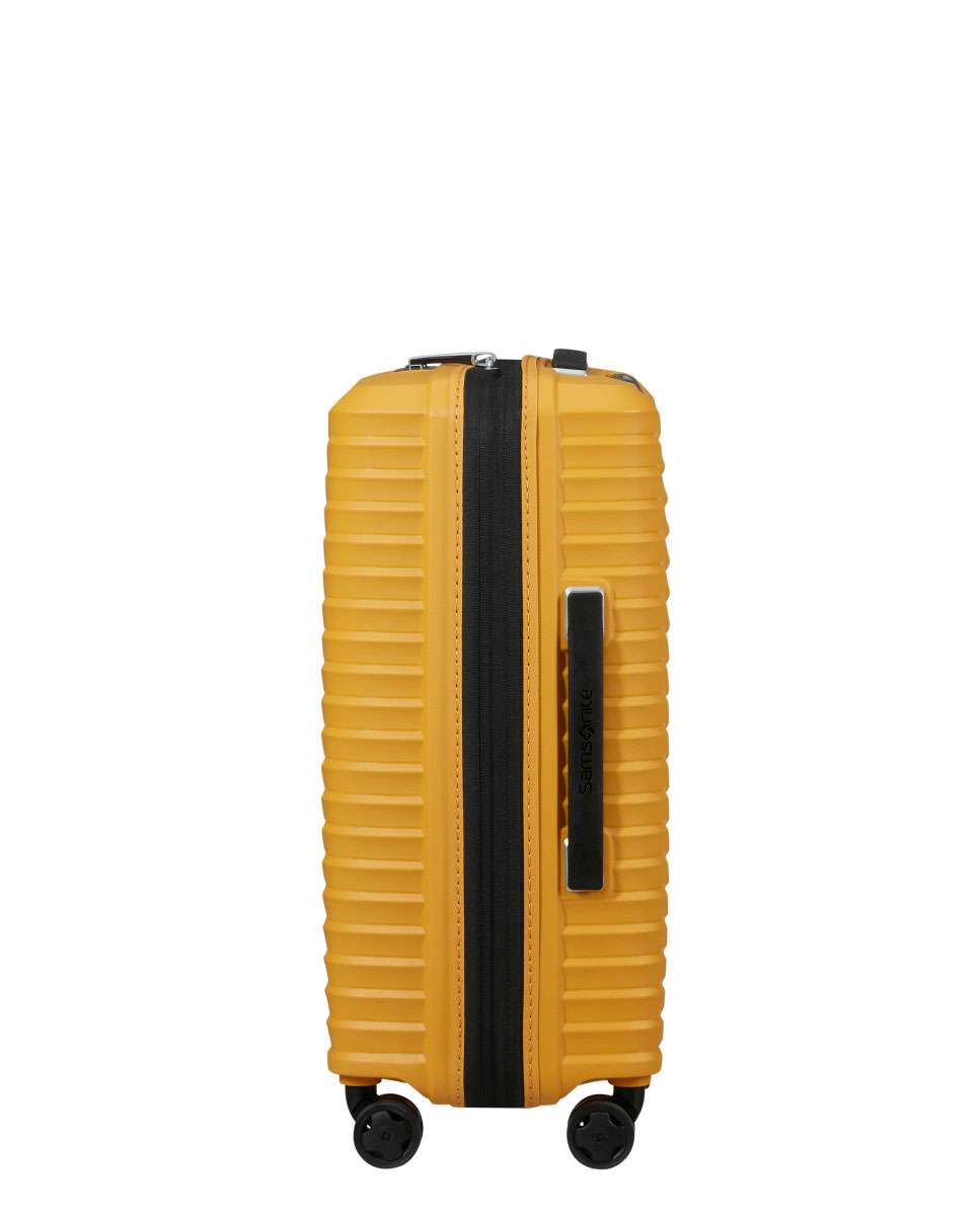 Mala de Cabine Upscape 55/35cm 4 Rodas Expansível Amarelo 39L Amarelo-3