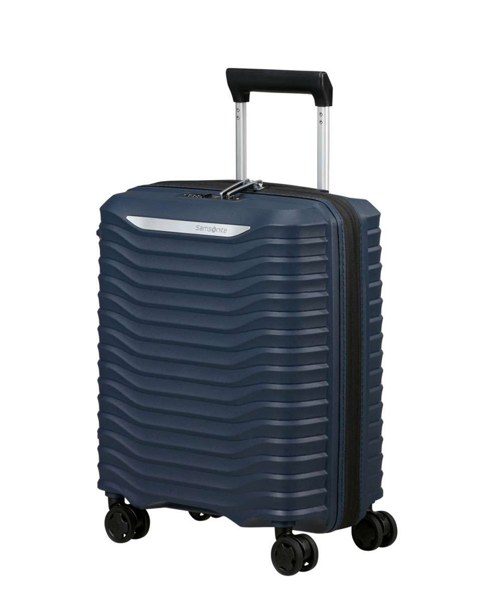 Mala de Cabine Upscape Underseater 45cm 4 Rodas Expansível Azul Noite 28L Azul-1