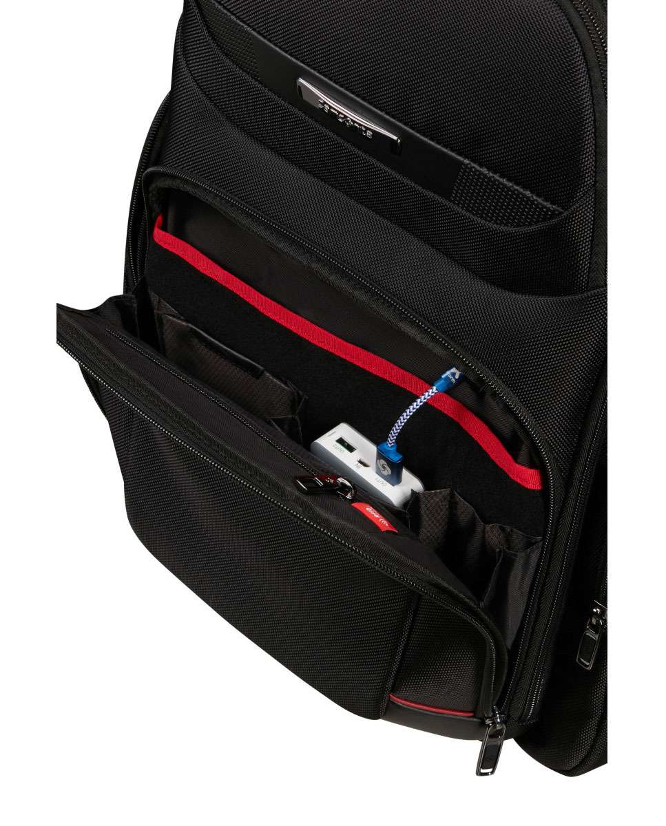Mochila para portátil Pro-Dlx 6 expansível 17.3" preto Preto-4