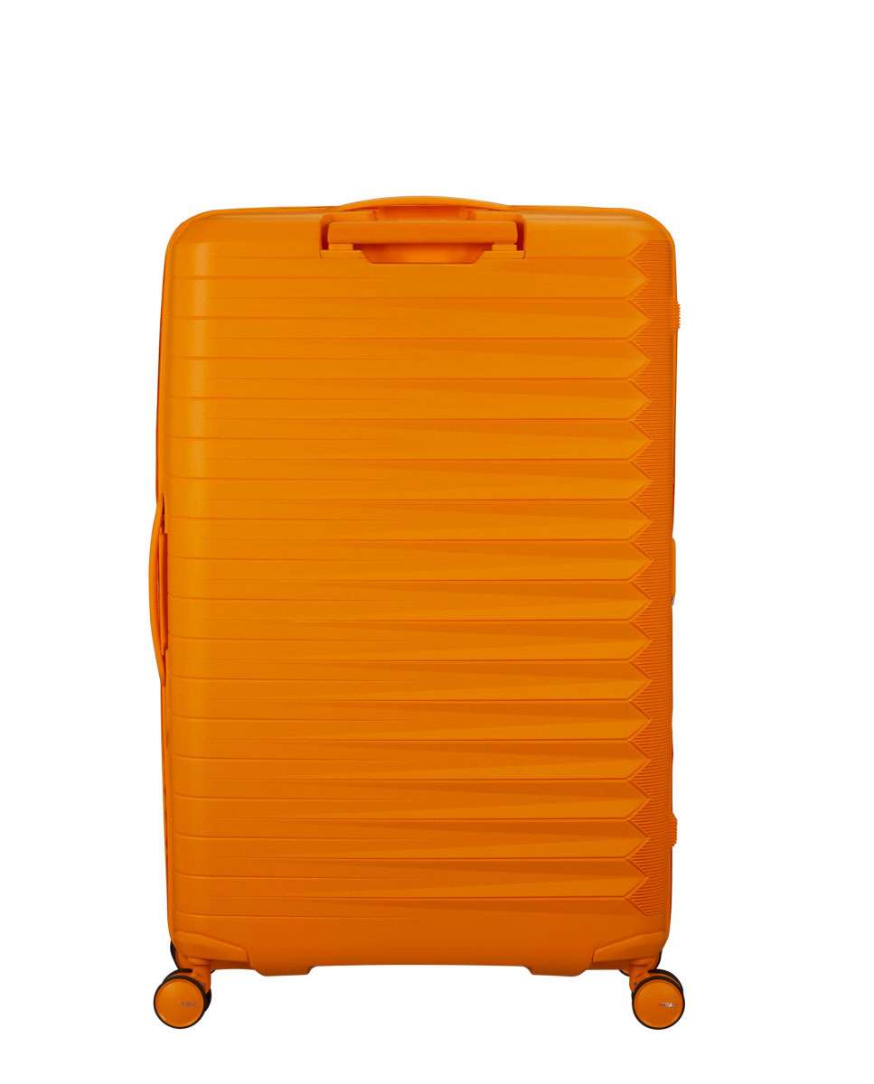 Mala de Viagem Grande Fastforward 78cm 4 Rodas Expansível Laranja Radiante 108L Laranja-4
