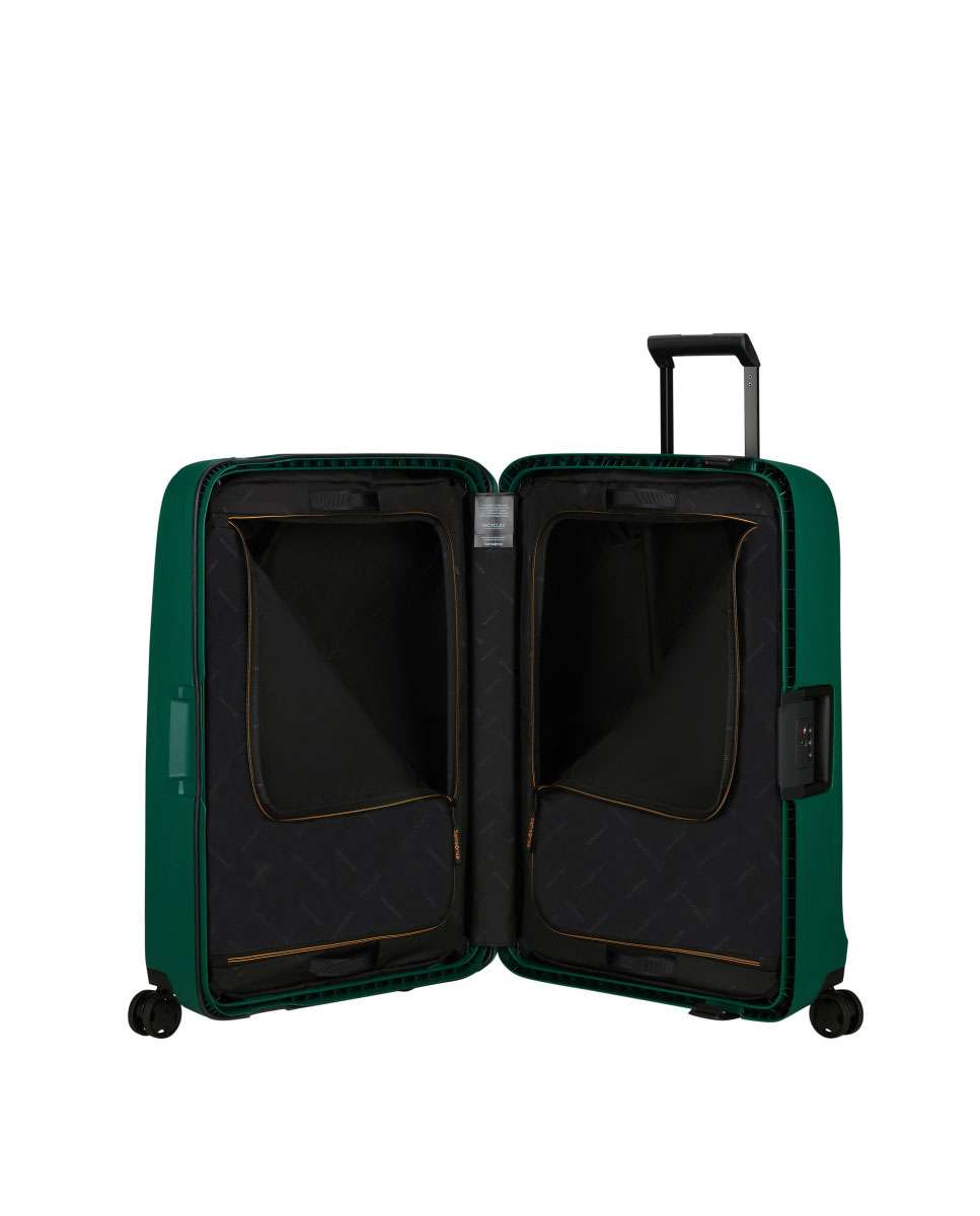 Mala de viagem grande Essens 75cm 4 rodas verde 111L Verde-3