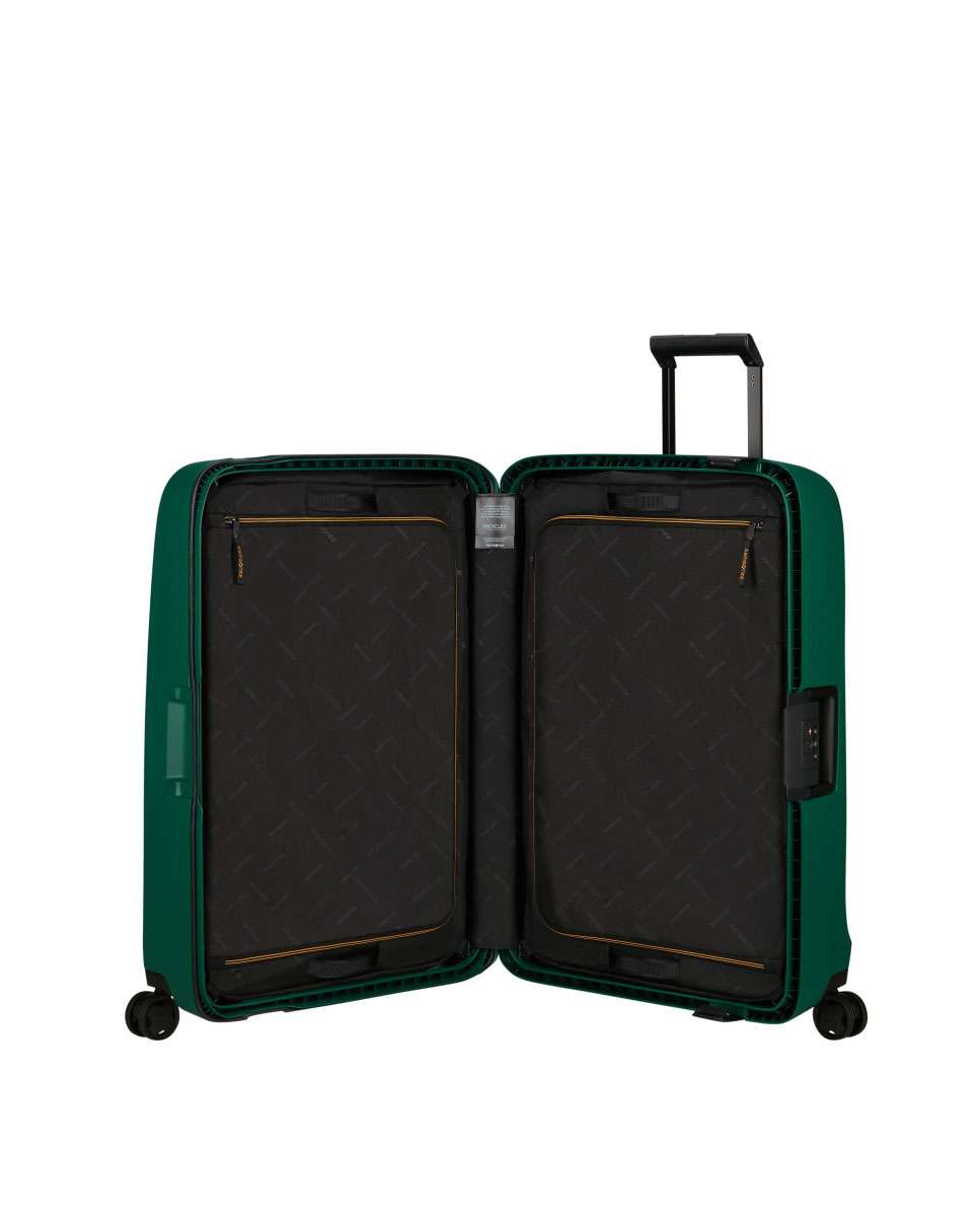 Mala de viagem grande Essens 75cm 4 rodas verde 111L Verde-4