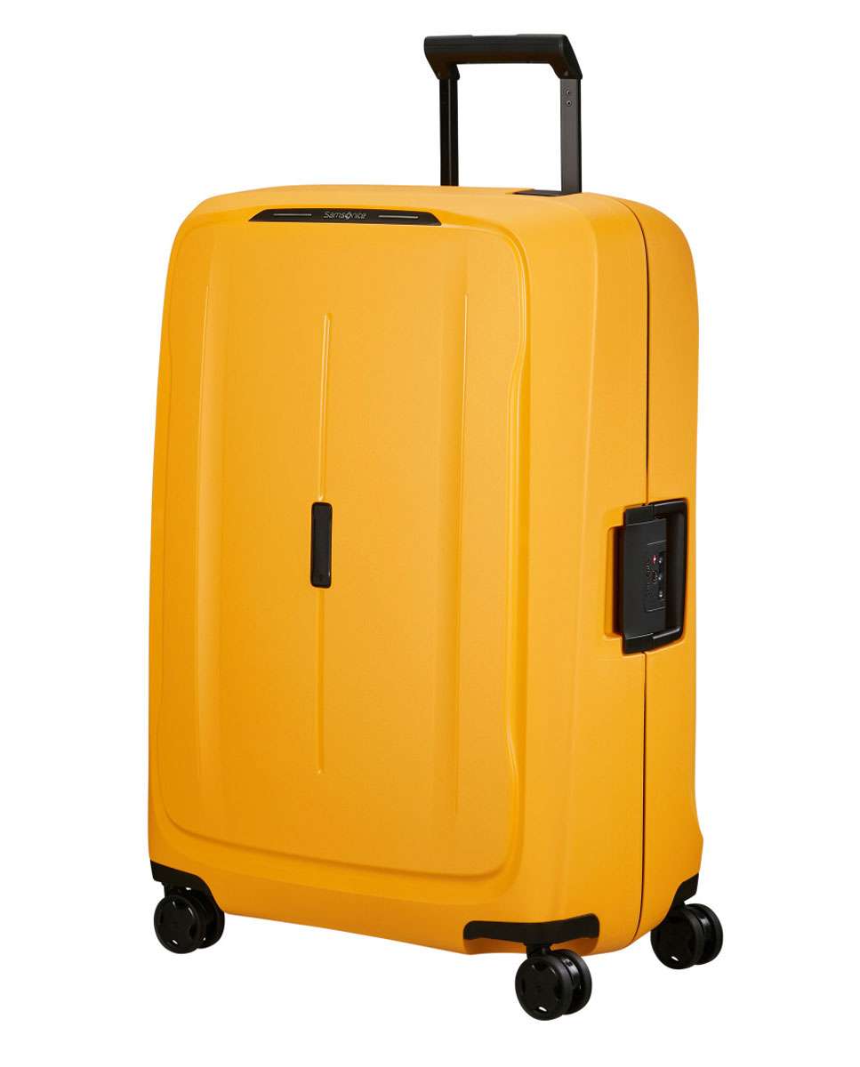 Mala de viagem grande Essens 75cm 4 rodas amarelo 111L Amarelo-1