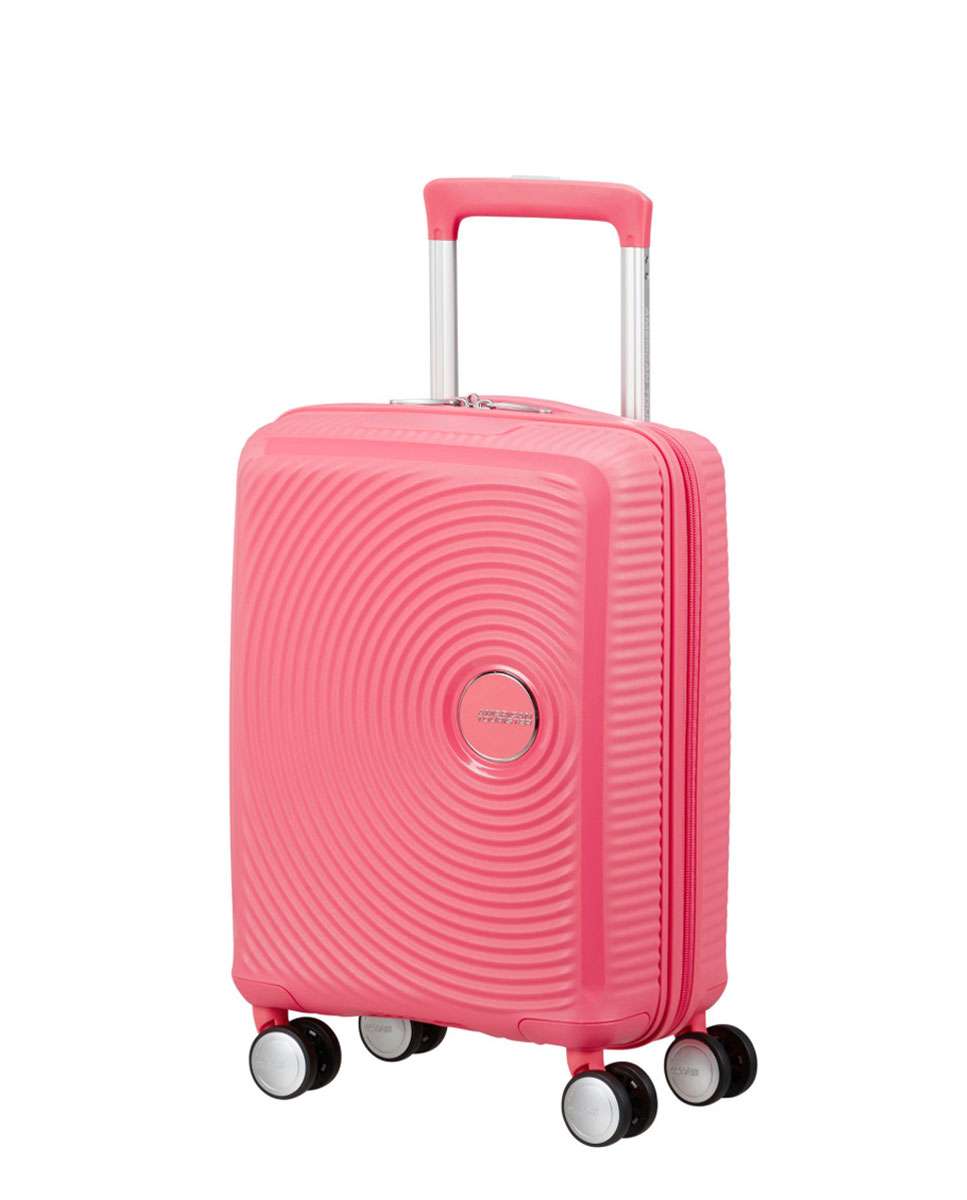 Trolley de cabine mini Soundbox 47cm 4 rodas coral 22L Lavanda-1