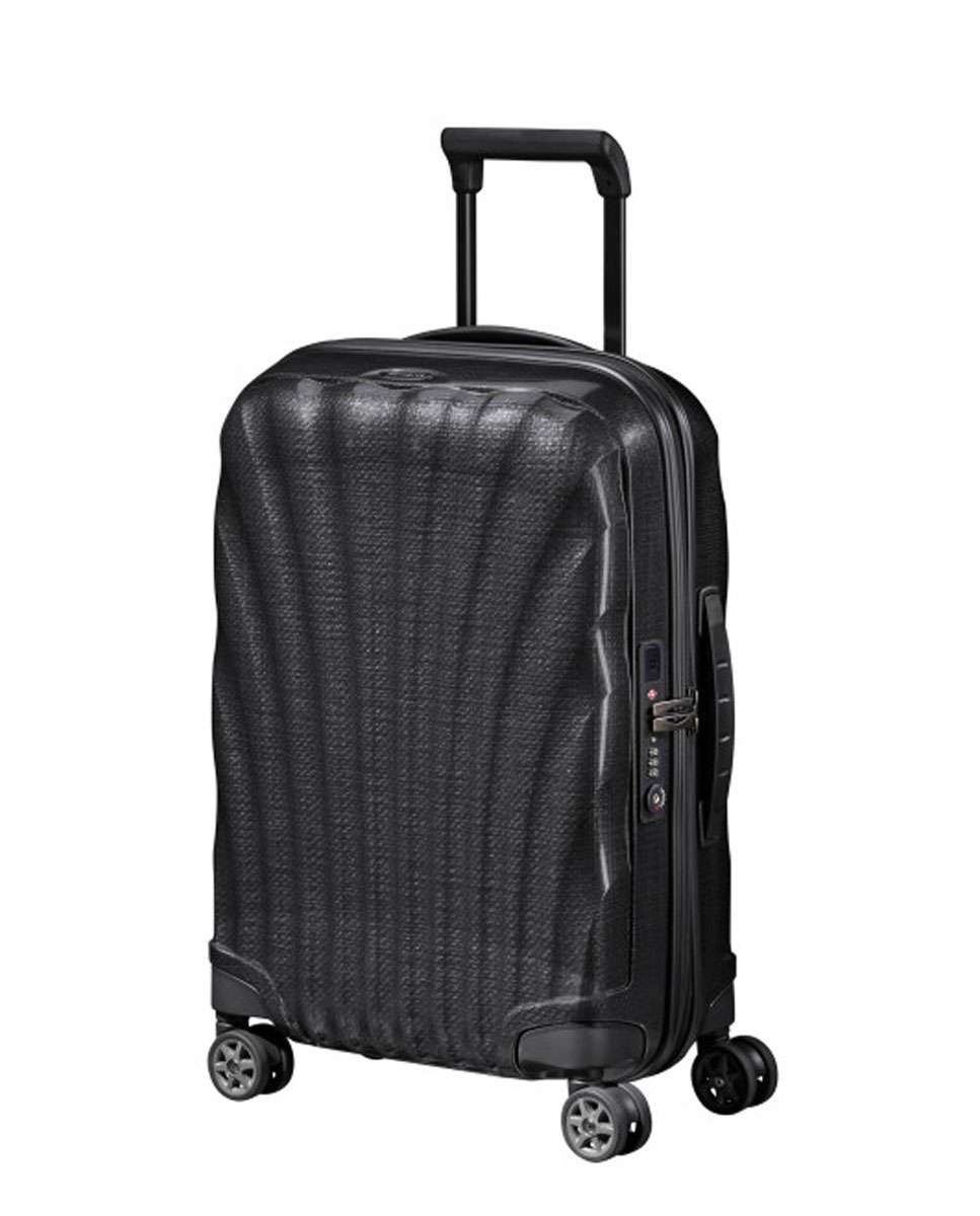 Imagem 0 de Mala de cabine C-Lite 55cm 4 rodas preto 36L
