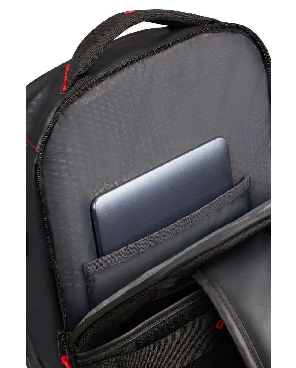 Mochila Ecodiver para portátil M com USB preto 15.6 Preto-3