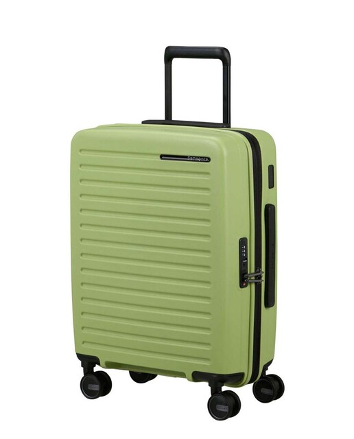 Imagem 0 de Mala de Cabine Restackd 55cm 4 Rodas Expansível Verde 39L