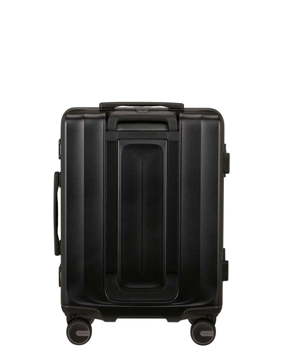 Mala de Cabine Focus 55cm 4 Rodas Grafite Mate 40L Preto-4