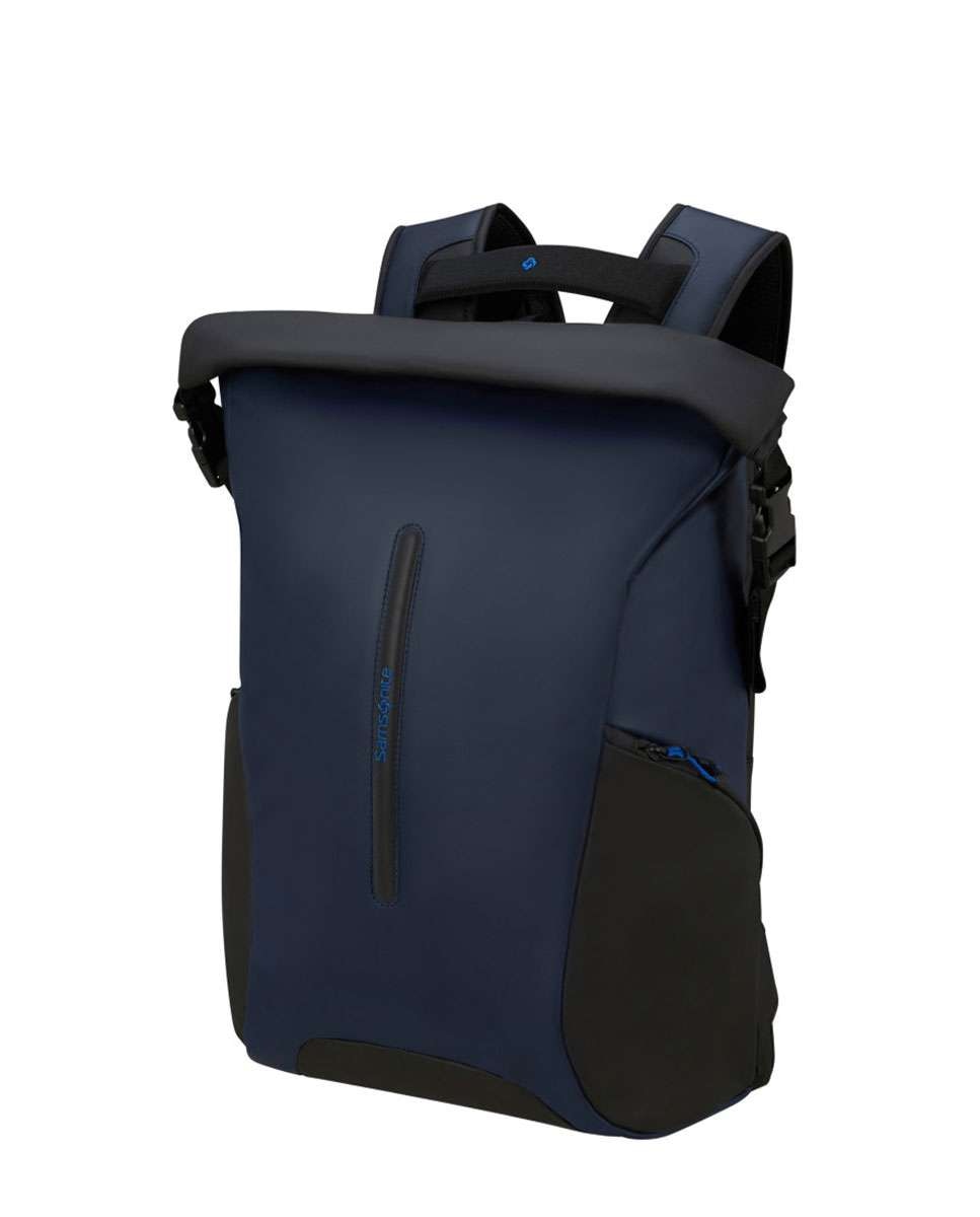 Mochila rolo Ecodiver para portátil 17.3" azul Azul-1