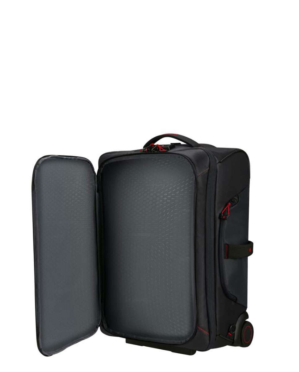 Trolley de viagem de cabine Ecodiver 55cm com 2 rodas preto 51L Preto-2