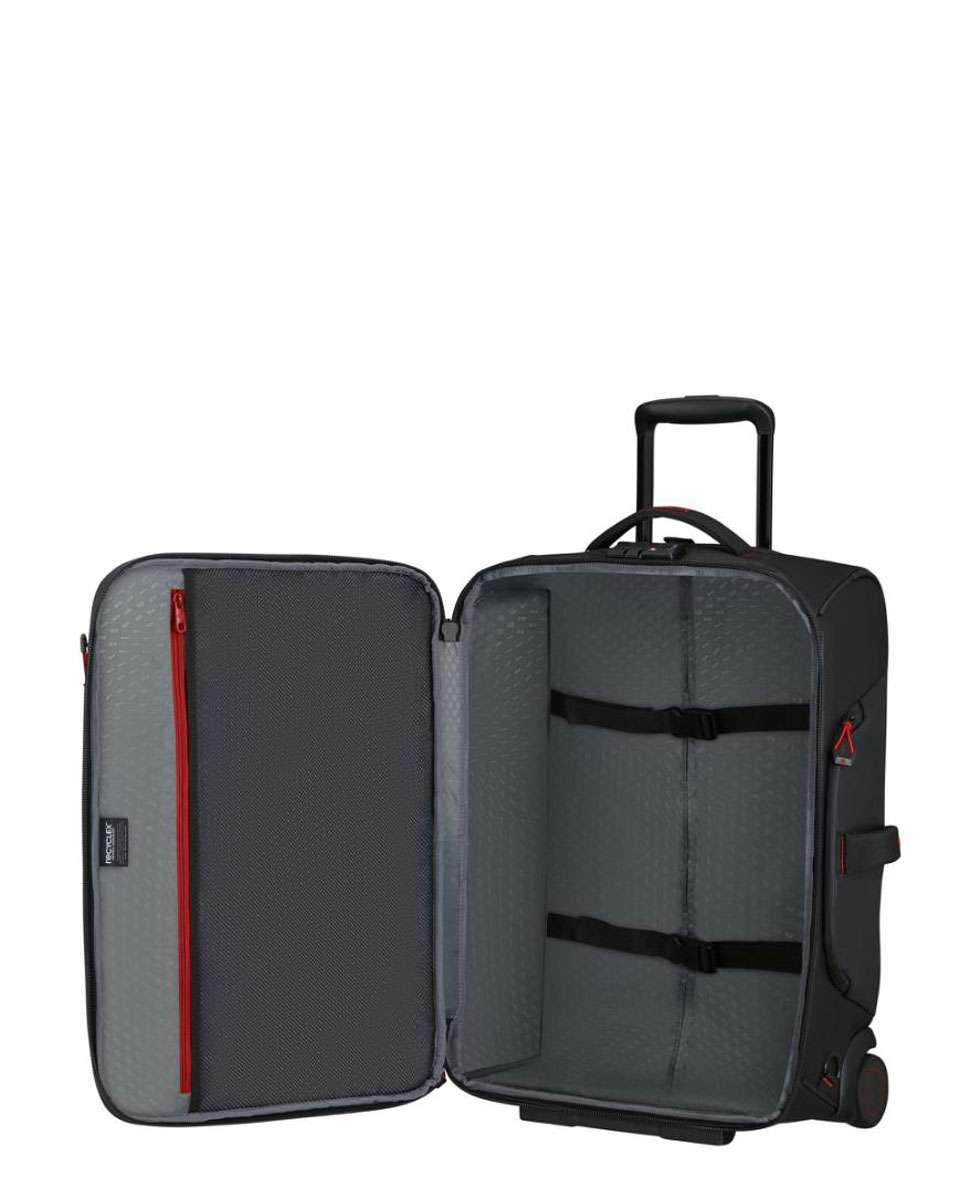 Trolley de viagem de cabine Ecodiver 55cm com 2 rodas preto 51L Preto-3