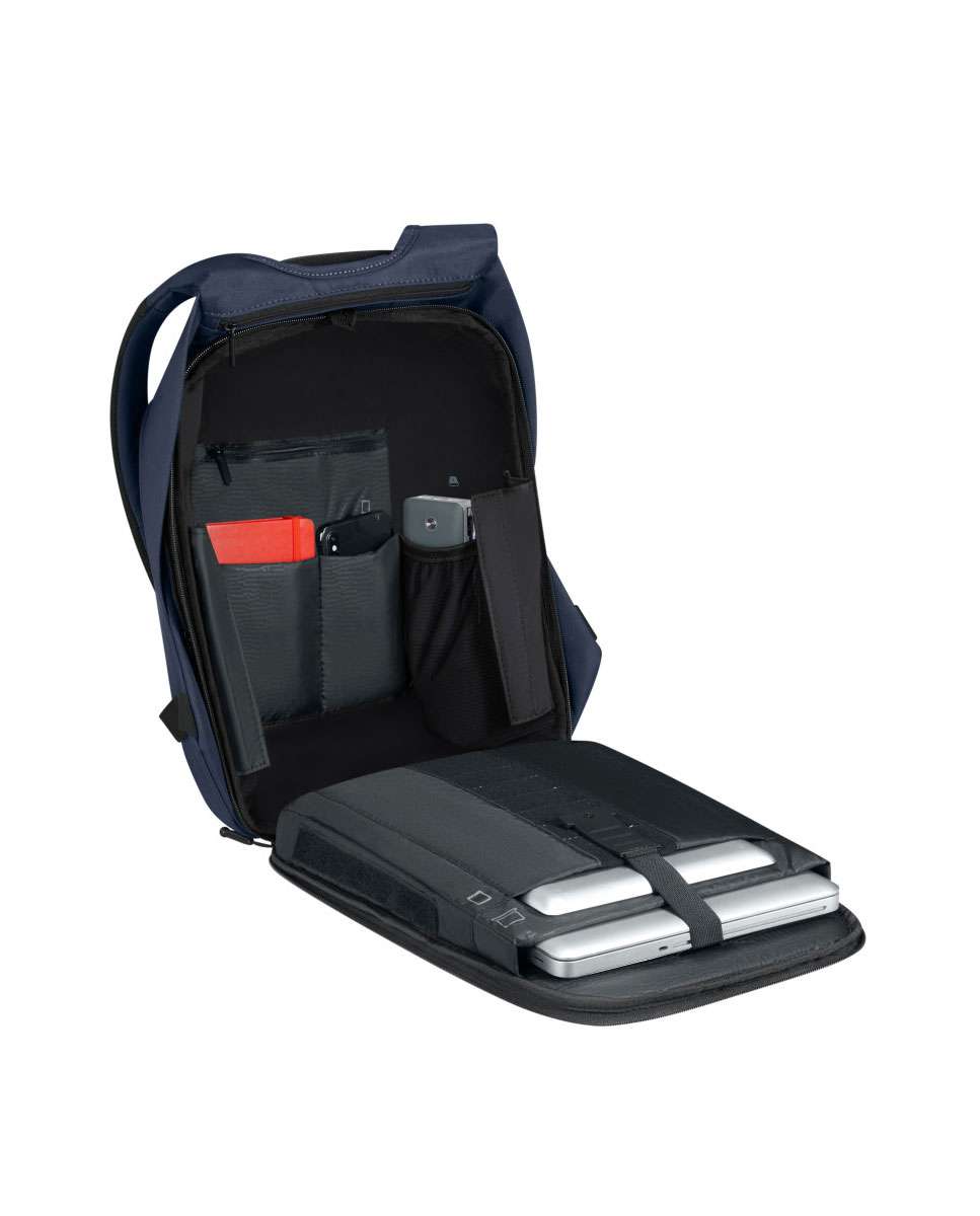 Mochila antirroubo para portátil Securipack 2.0 azul escuro 14.1 Azul-2