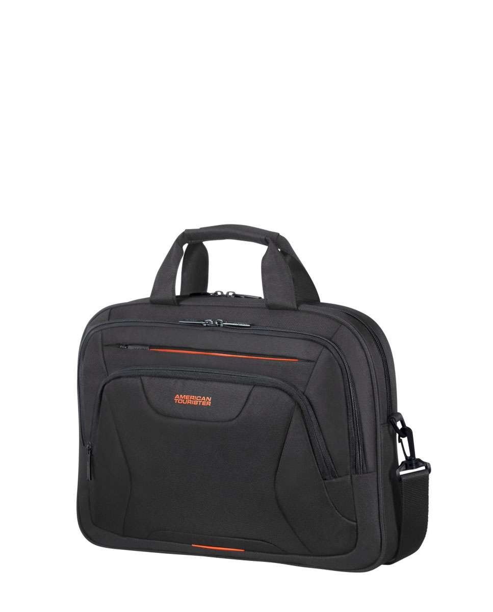 Imagem 0 de Pasta para portátil At Work preto/laranja 15.6