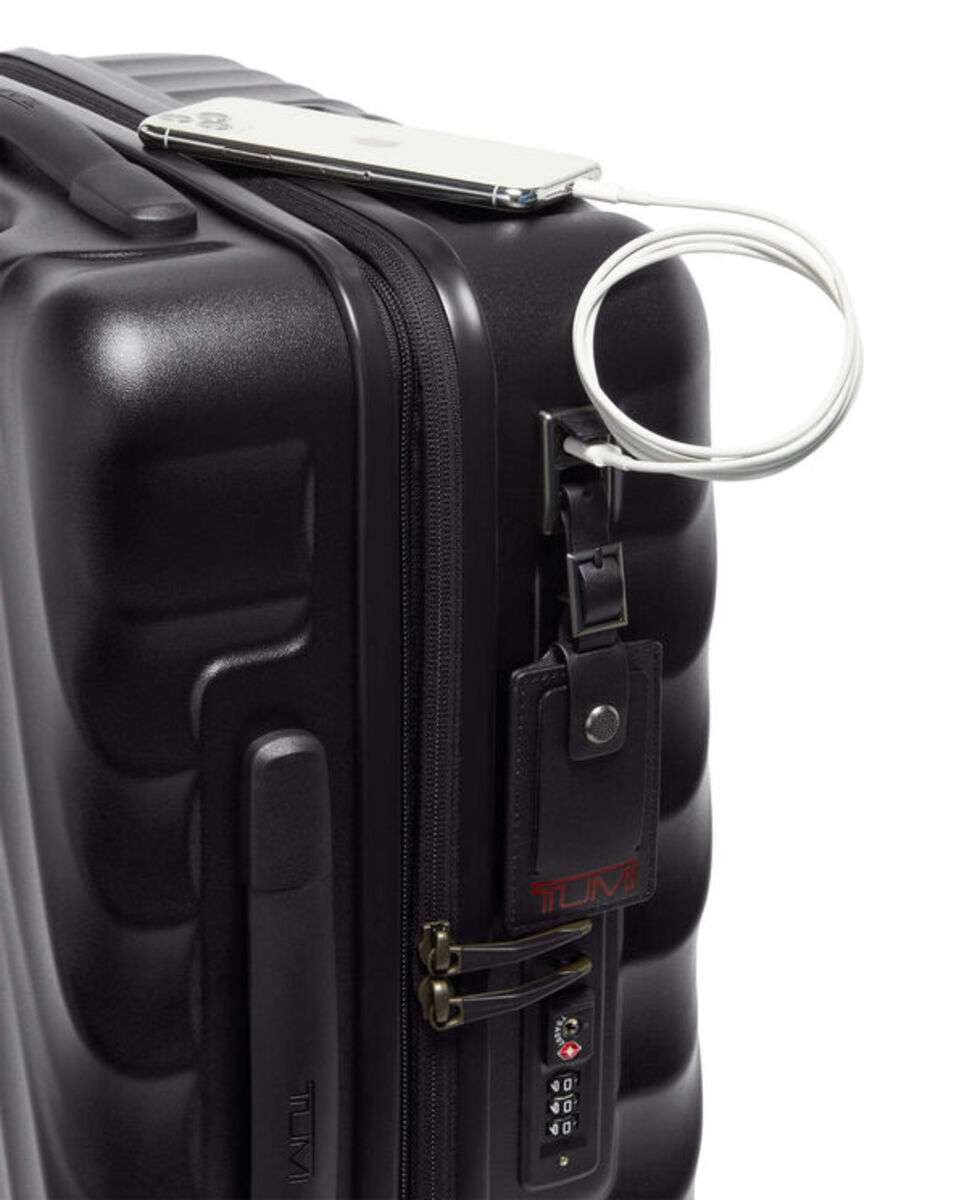 Mala de Cabine 55cm Continental Expansível Degree Policarbonato preto mate 44L Preto-4