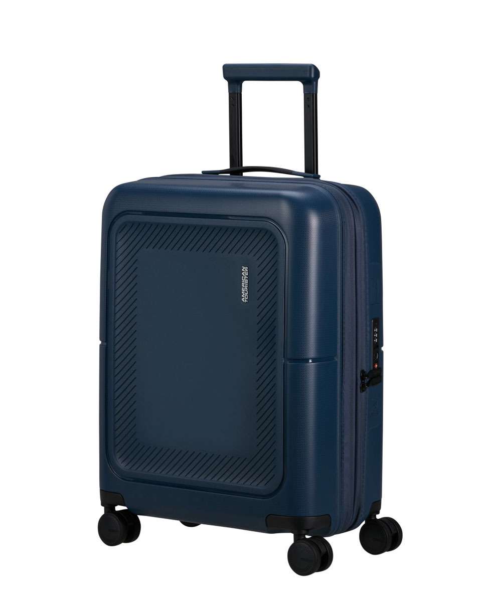 Mala de cabine Dashpop 55cm com 4 rodas expansível azul 41L Azul-1