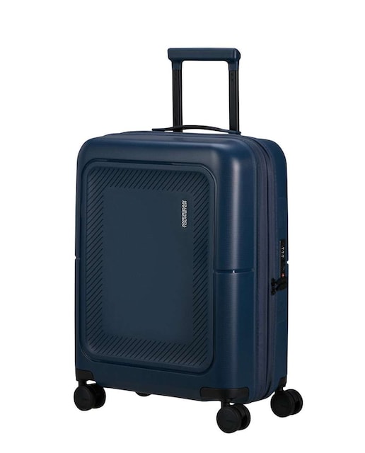 Imagem 0 de Mala de cabine Dashpop 55cm com 4 rodas expansível azul 41L