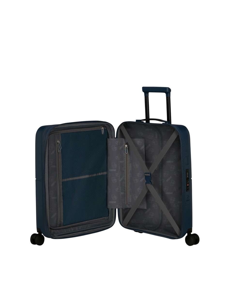 Mala de cabine Dashpop 55cm com 4 rodas expansível azul 41L Azul-2