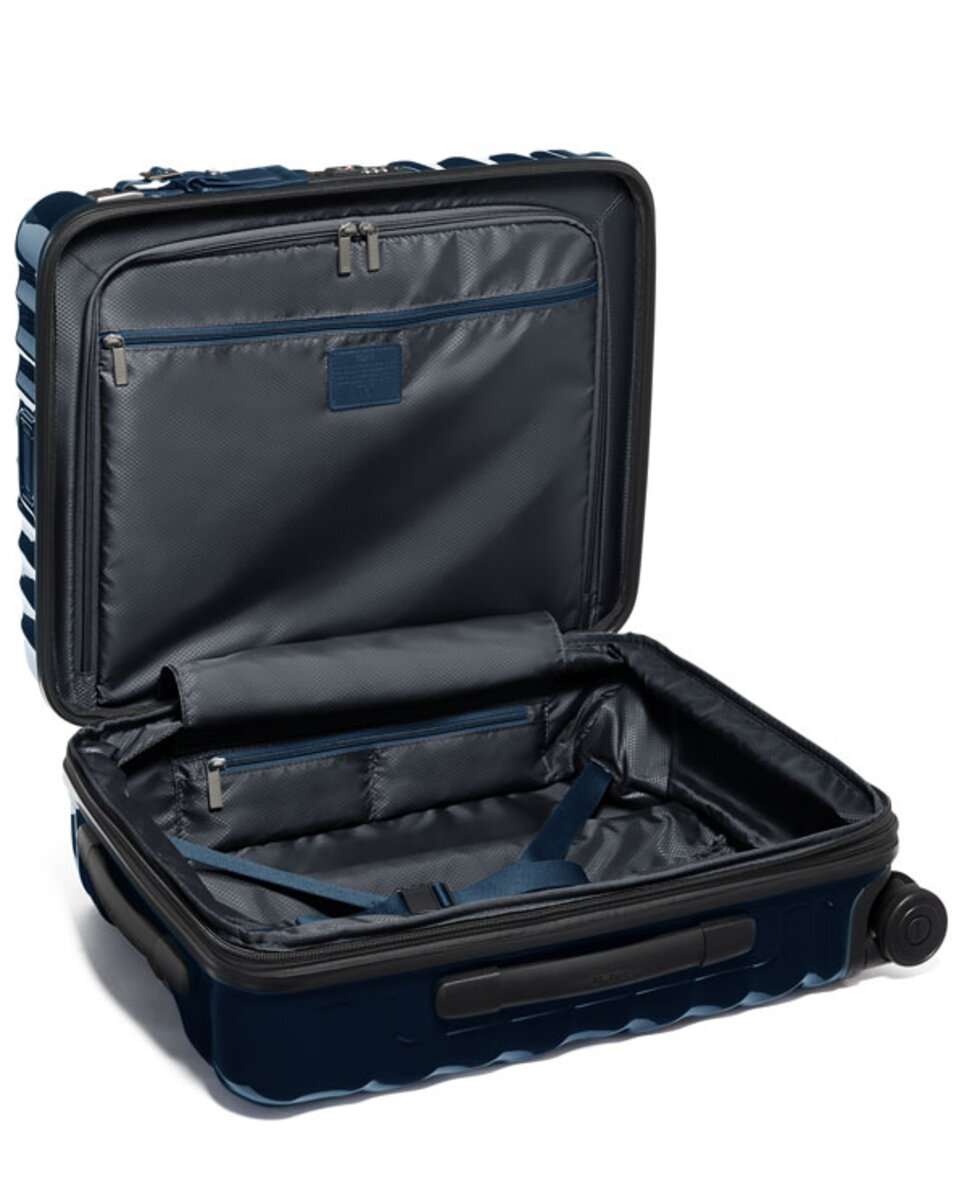 Mala de Cabine 55cm Continental Expansível Degree Policarbonato azul 44L Azul-2