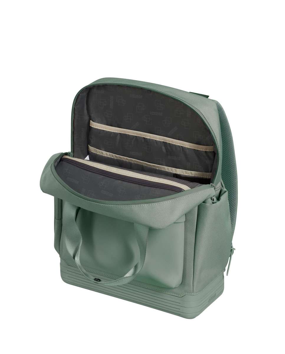 Mochila Tote Soulpack Para Portátil 15" Verde Verde-2