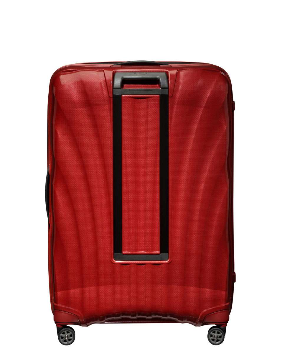 Mala de viagem extragrande C-Lite 86cm 4 rodas vermelho chili 144L Vermelho-4