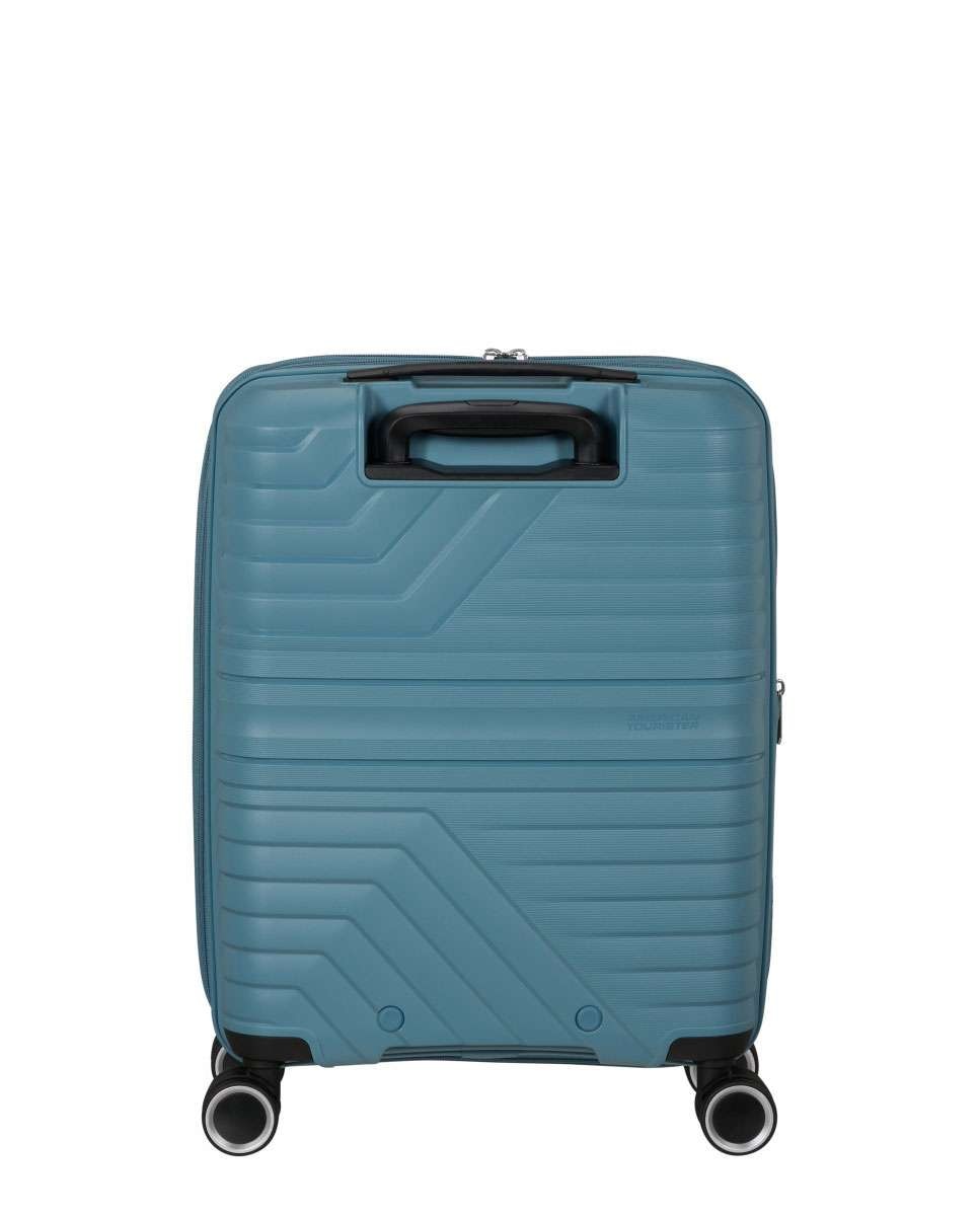 Mala de Cabine Flytwist 55cm 4 Rodas Expansível Azul 36L Azul-4