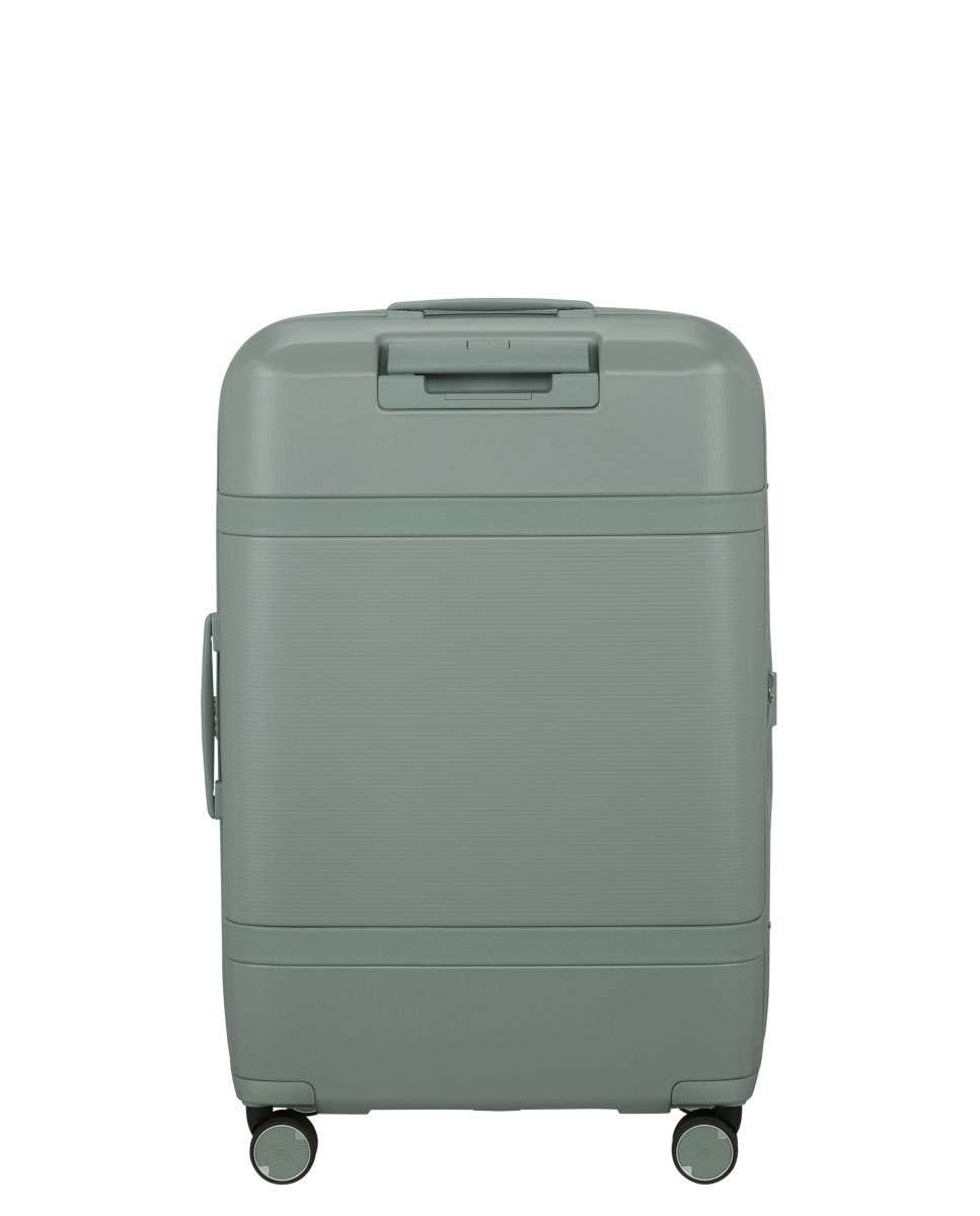 Mala de Viagem Média Image 69Cm 4 Rodas Expansível Verde 79L Verde-4