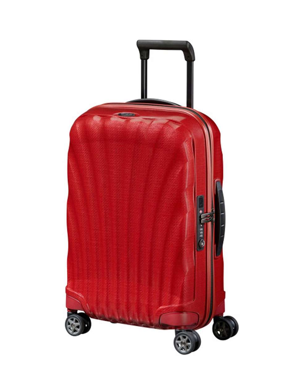 Imagem 0 de Mala de cabine C-Lite 55cm 4 rodas vermelho chili 36L